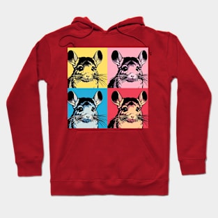 Pop Chinchilla Art - Cute Chinchillas Hoodie